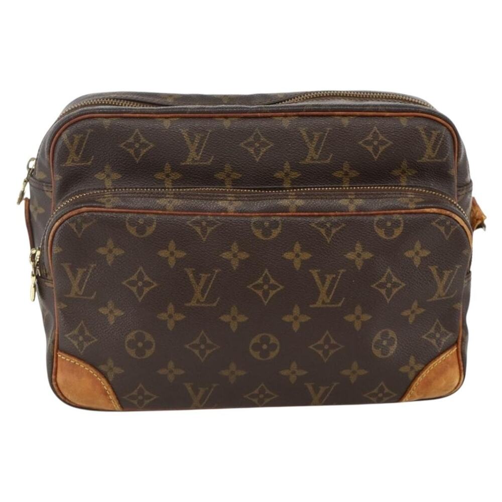 Louis Vuitton Monogram Nile Shoulder Bag Brown
